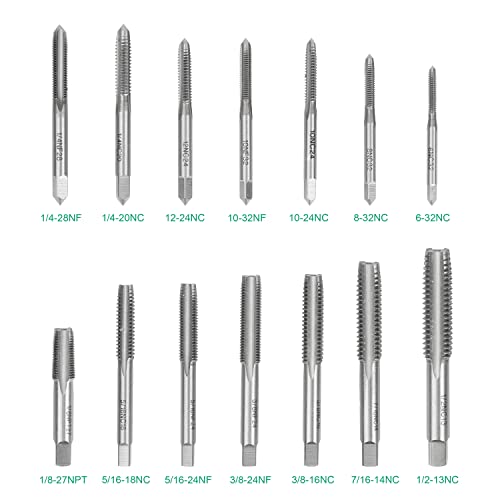 Amazon Brand - Denali 14-Piece SAE Tap Set