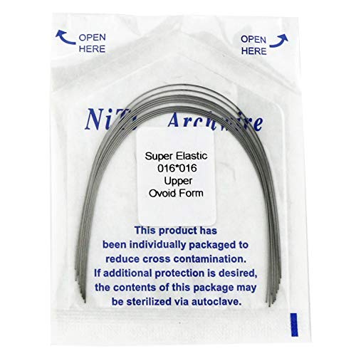 Super Elastic Nickel Titanium Tapered Rectangular Arches - 20 Bags...