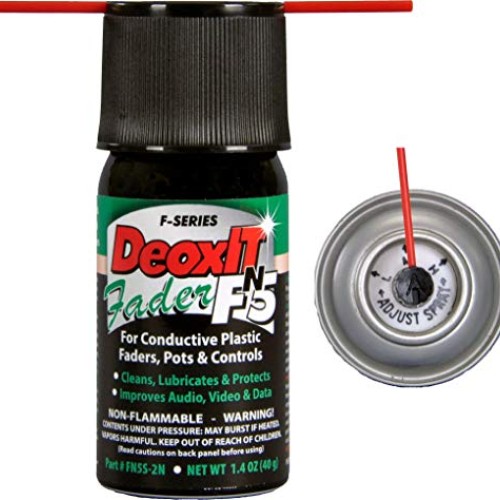 DeoxIT Fader FN5S-2N Mini-Spray, Contact Cleaner/Lube/Protector fo...