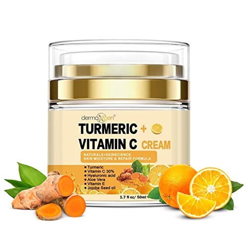 DERMAXGEN Turmeric + 30% Vitamin C Face Glow Boosting Moisturizer ...