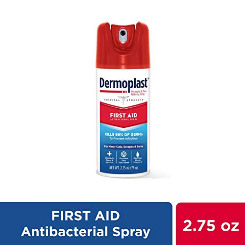 Dermoplast First Aid Spray, 2.75 Ounce Can, Antiseptic & Anestheti...