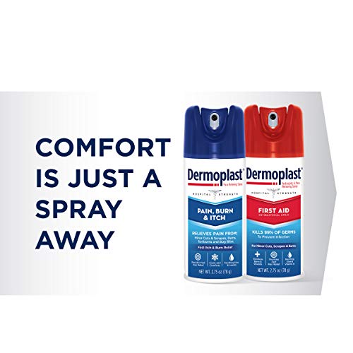 Dermoplast First Aid Spray, 2.75 Ounce Can, Antiseptic & Anestheti...