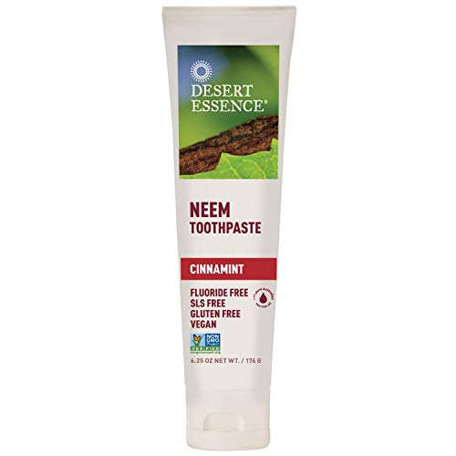 Desert Essence Natural Neem Toothpaste - Cinnamint - 6.25 Oz - Pur...