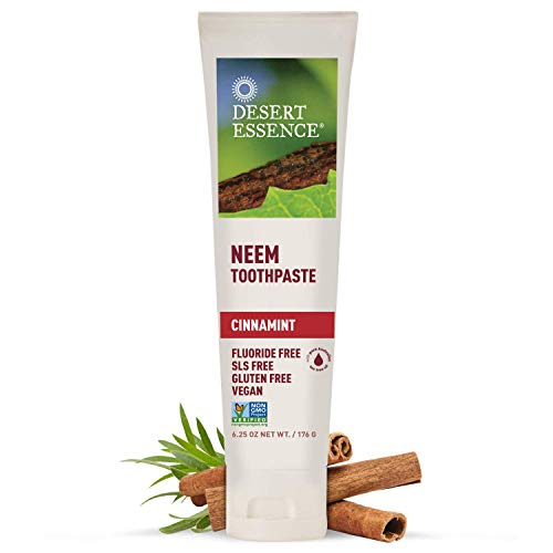 Desert Essence Natural Neem Toothpaste - Cinnamint - 6.25 Oz - Pur...