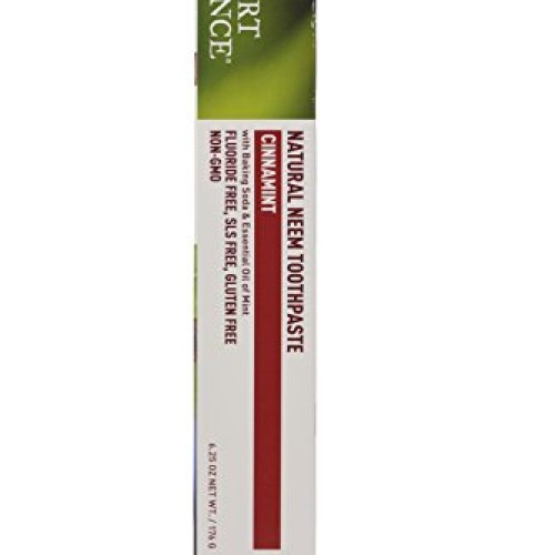 Desert Essence Natural Neem Tootpaste Cinnamint 6.25oz 2 pack