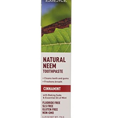 Desert Essence Natural Neem Tootpaste Cinnamint 6.25oz 2 pack