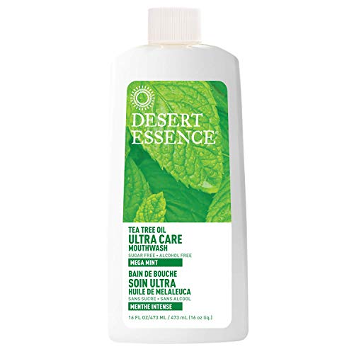 Desert Essence Natural Tea Tree Oil Ultra Care Mouthwash - Mega Mi...