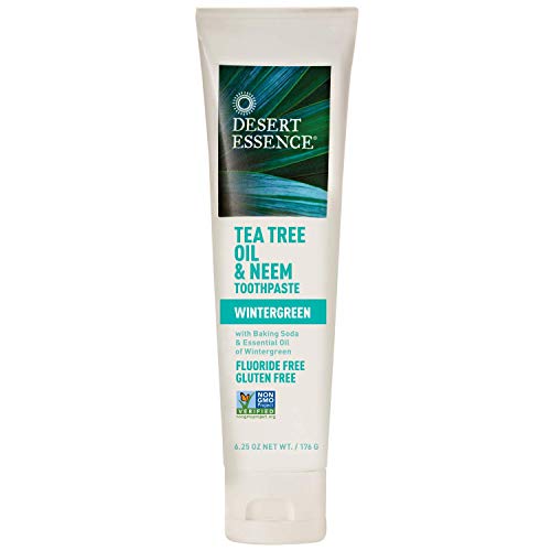 Desert Essence Tea Tree Oil & Neem Toothpaste - 6.25 Oz - Refreshi...