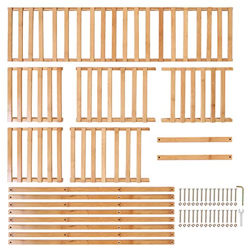 Bamboo Plant Stand Rack 4 Tier Indoor&Outdoor Multiple Flower Pot ...