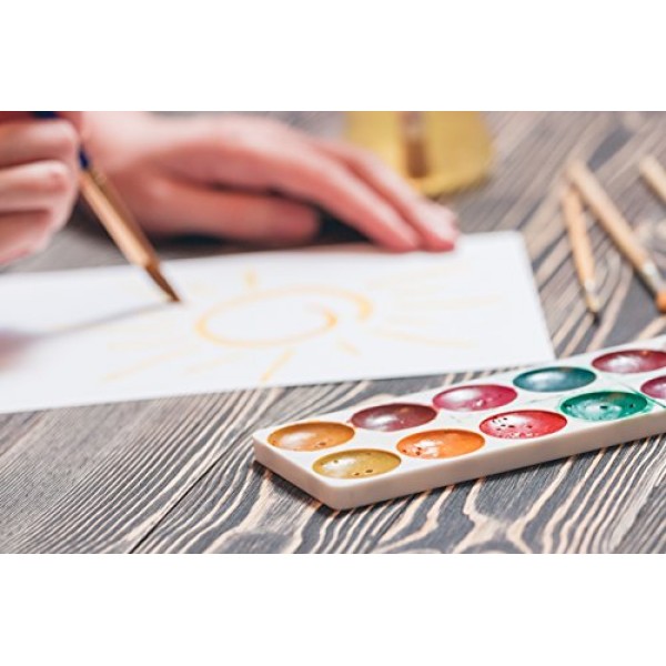 Premium Watercolor Paper for Pencil, Ink, Marker and Watercolor Pa...