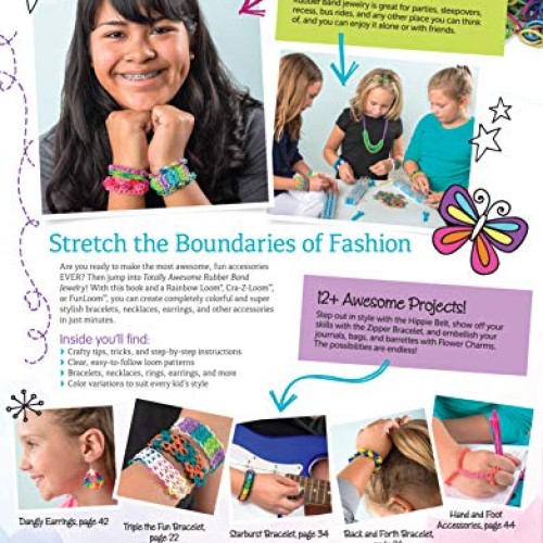 Totally Awesome Rubber Band Jewelry: Make Bracelets, Rings, Belts ...