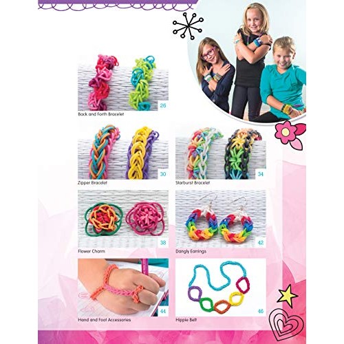 Totally Awesome Rubber Band Jewelry: Make Bracelets, Rings, Belts ...