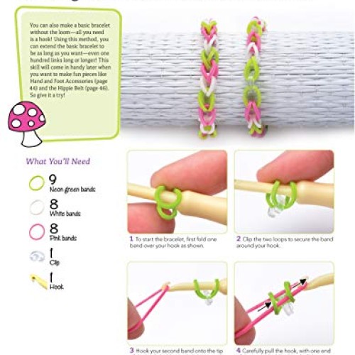 Totally Awesome Rubber Band Jewelry: Make Bracelets, Rings, Belts ...