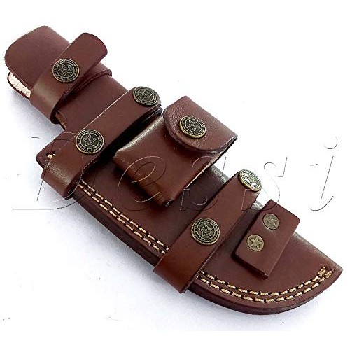 Damascus Steel fixed Blade Tracker Knife Hunting Camping outdoor S...