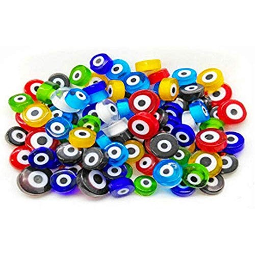 Devardi Glass COE 90 Millefiori Hi-Def Premium Fire-Polished Evil ...