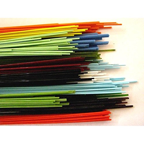 Devardi Glass Handmade COE 90 1/4 lb Spaghetti Stringers, 2mm, 4 o...