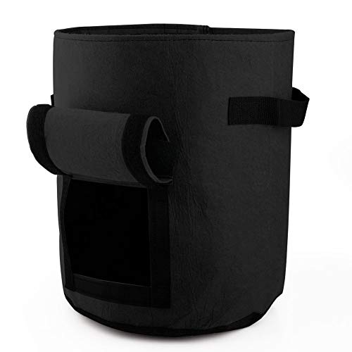 Develoo 3PCS Potato Growing Bag, 10 Gallon Planter Bags Planting P...