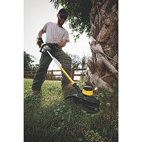 DEWALT 20V MAX String Trimmer, Brushless, 5-Ah Battery, 13-Inch D...