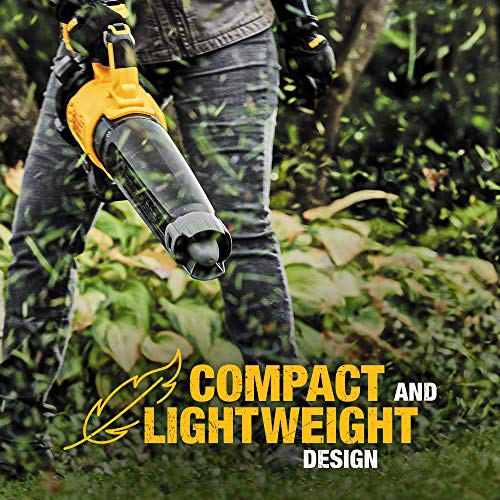 DEWALT 20V MAX XR Leaf Blower, Cordless, Handheld, 125-MPH, 450-CF...