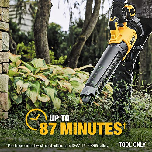 DEWALT 20V MAX XR Leaf Blower, Cordless, Handheld, 125-MPH, 450-CF...
