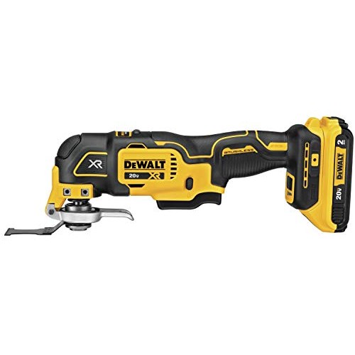 DEWALT 20V MAX XR Oscillating Multi-Tool Kit, Variable Speed DCS3...