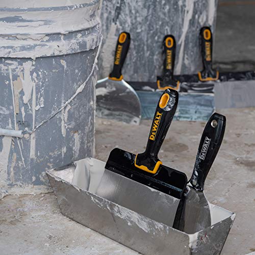 DEWALT 8 Putty Knife | Stainless Steel w/Soft Grip Handle | DXTT-...
