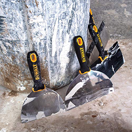 DEWALT 8 Putty Knife | Stainless Steel w/Soft Grip Handle | DXTT-...