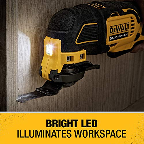 DEWALT DCS354B ATOMIC 20V Max Brushless Cordless Oscillating Multi...