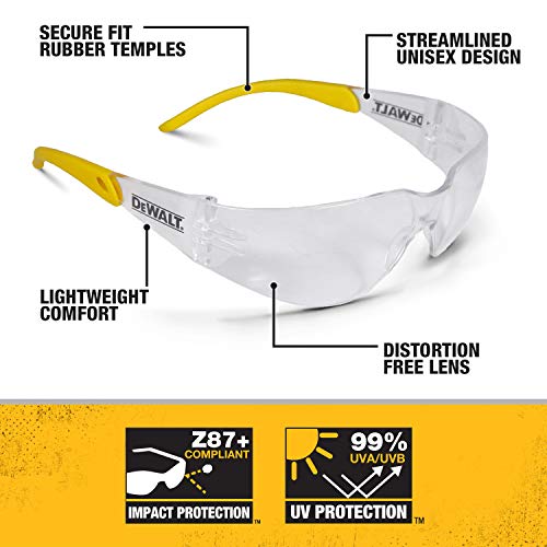 Dewalt DPG54-1D Protector Clear High Performance Lightweight Prote...