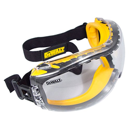 DEWALT DPG82-11/DPG82-11CTR Concealer Clear Anti-Fog Dual Mold Saf...