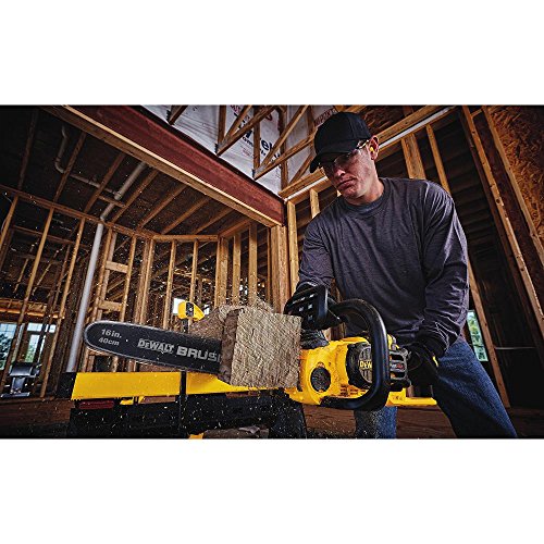 DEWALT FLEXVOLT 60V MAX Chainsaw Kit, 3-Ah Battery, 16-Inch DCCS6...