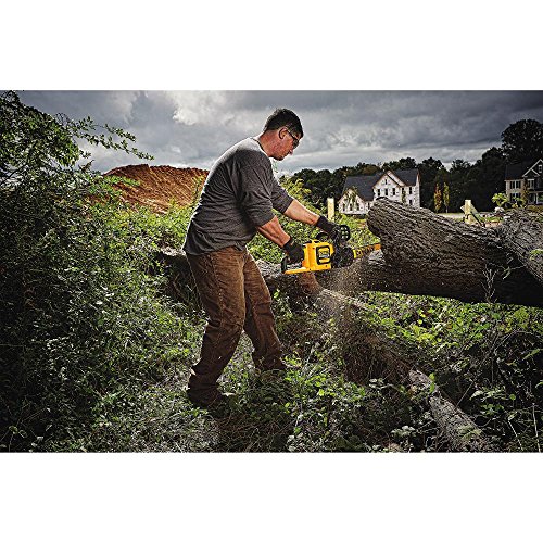 DEWALT FLEXVOLT 60V MAX Chainsaw Kit, 3-Ah Battery, 16-Inch DCCS6...