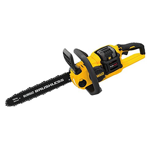 DEWALT FLEXVOLT 60V MAX Chainsaw Kit, 3-Ah Battery, 16-Inch DCCS6...