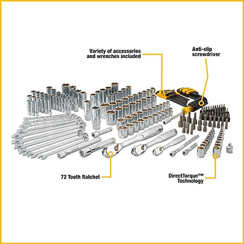 DEWALT Mechanics Tool Set, 205-Piece DWMT81534