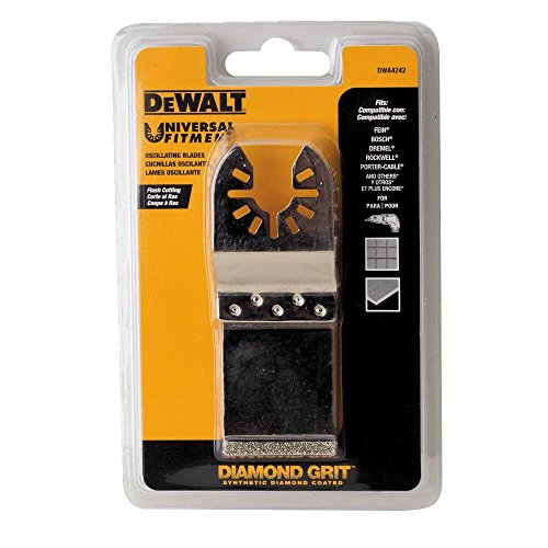 DEWALT Oscillating Tool Blade, Diamond Grit, Flush Cut DWA4242