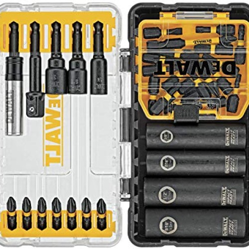 DEWALT Screwdriver Bit Set, Impact Ready, FlexTorq, 35-Piece DWA2...