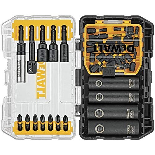 DEWALT Screwdriver Bit Set, Impact Ready, FlexTorq, 35-Piece DWA2...