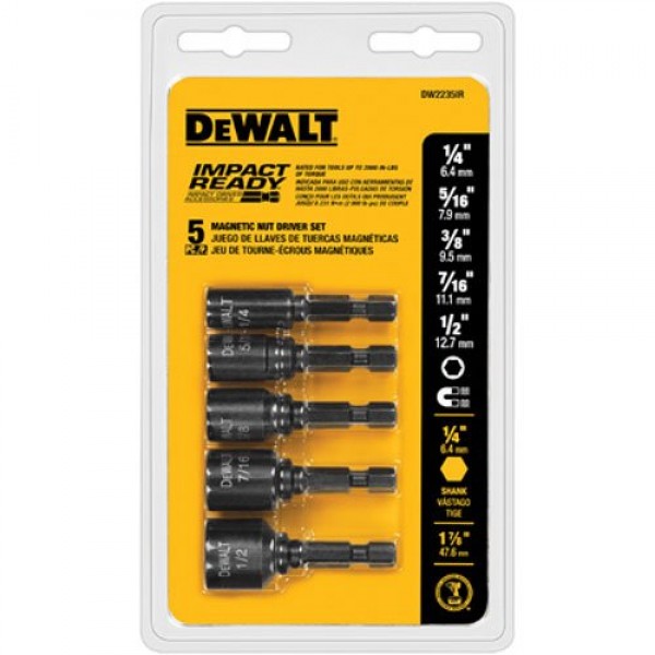 Dewalt Screwdriver Bit Set Impact Ready Flextorq 40 Piece