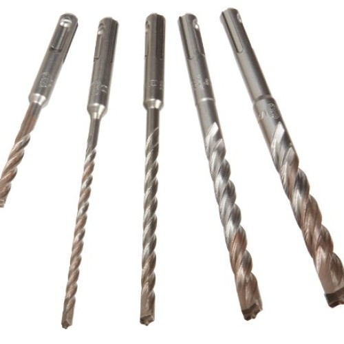 DEWALT SDS Plus Bits Set, Rock Carbide Tip, 5-Piece DW5470