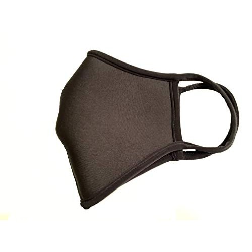 DewAmor Reusable, Washable Neoprene/Cotton Face Mask Protection fr...