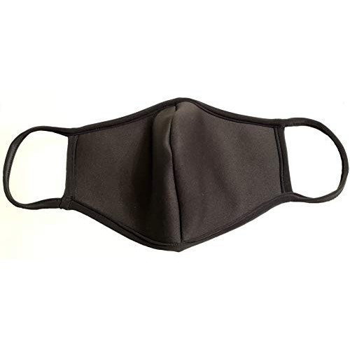 DewAmor Reusable, Washable Neoprene/Cotton Face Mask Protection fr...
