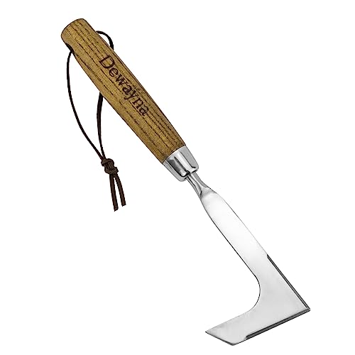 Dewayna Crack Weeder, L-Shaped Stainless Steel Crevice Weeding Too...