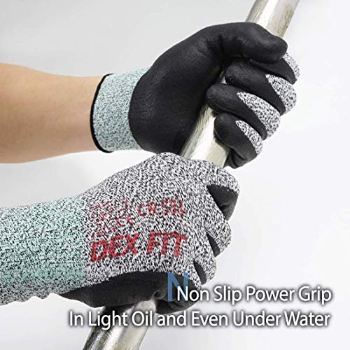 DEX FIT A2 Cut Resistant Gloves CR533, 3D Comfort Stretch Fit, Pow...