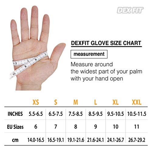 DEX FIT Nitrile Work Gloves FN330, 3D Comfort Stretch Fit, Durable...