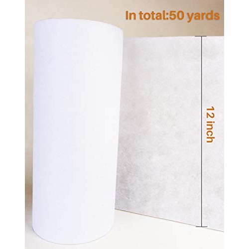 Embroidery Stabilizers, 12 in X 50 Yard Tear Away Stabilizers for ...