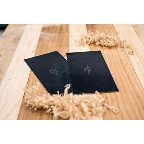 DFM Tool Works Blue Cabinet Scraper Rectangle Sets- MADE IN USA - ...