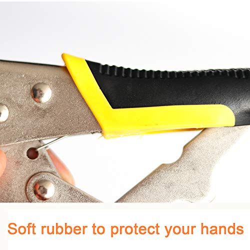 DianMan Heavy-Duty Snap Fastener Pliers Adjustable Setter, 2 Inte...