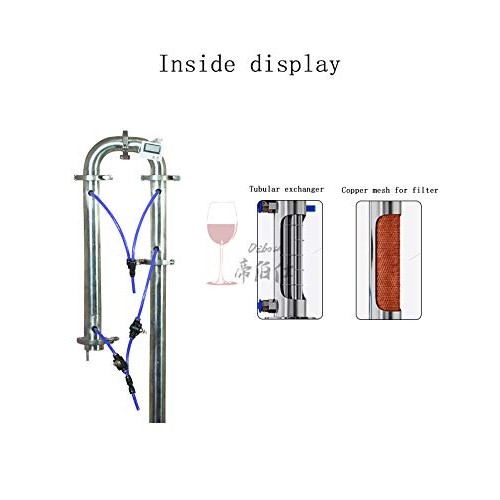 Distillation tower single sale with copper net household distillat...