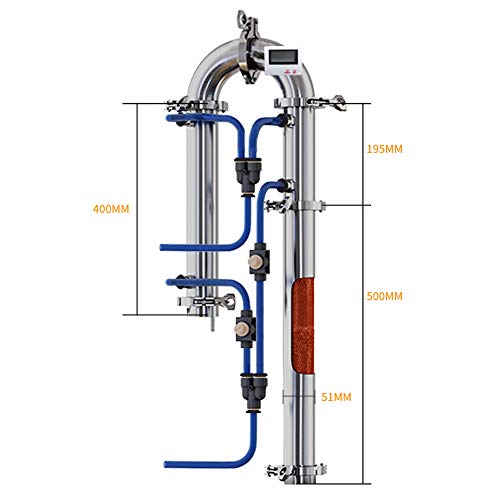 Distillation tower single sale with copper net household distillat...