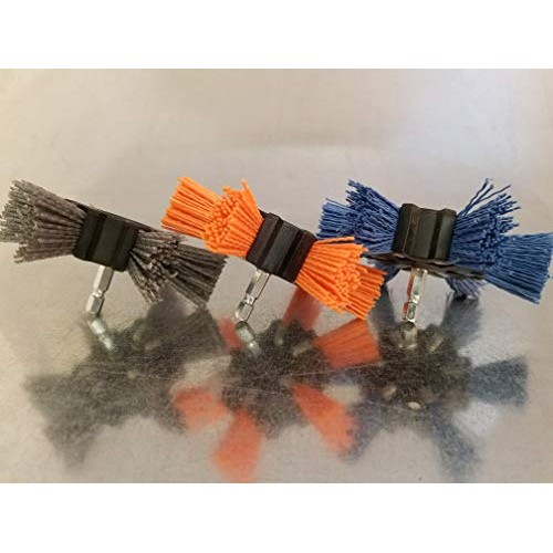 Dico 50-4 Flap Nyalox Flap Kit 4-inch Assorted Nyalox Flap Brushes...